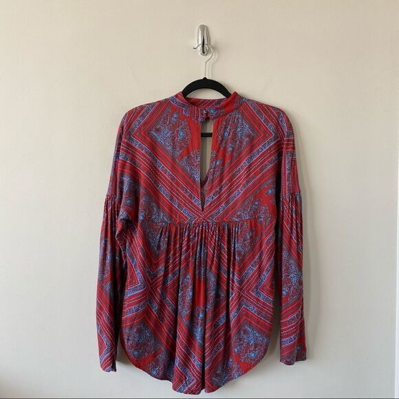 FREE People-Walking On A Dream Boho Tunic Blouse - Picture 3 of 11